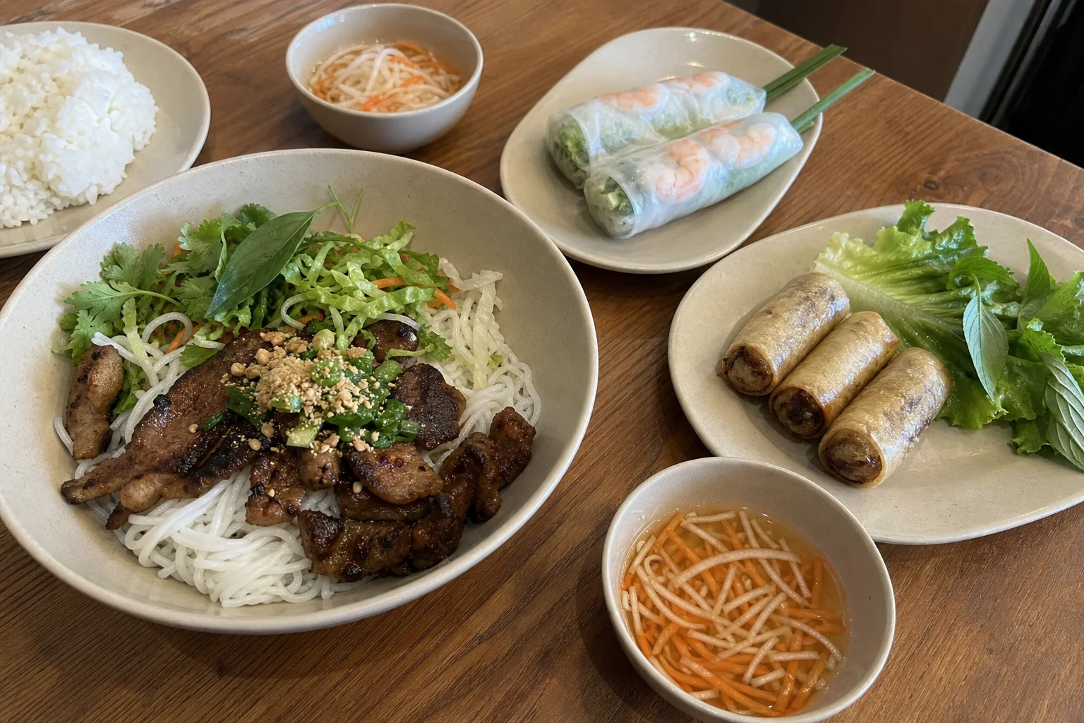 Vietnamese dishes to share